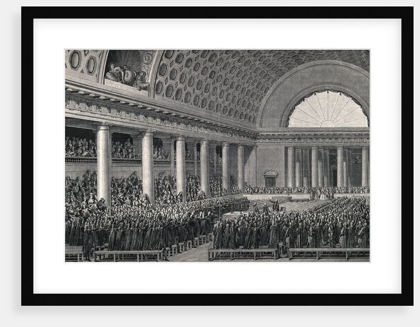 Illus/Natl Assembly At Versailles by Anonymous