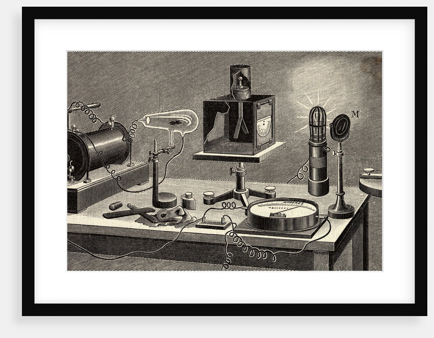 Electrical Mechanism on Table by Anonymous