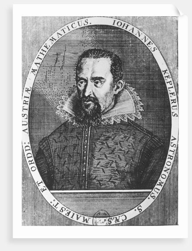 Portrait of Astronomer Johannes Kepler by Anonymous