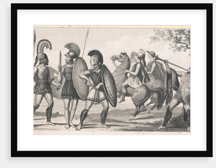 Greek Warriors by Anonymous