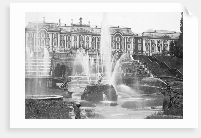 Grand Cascade at Peterhof by Anonymous