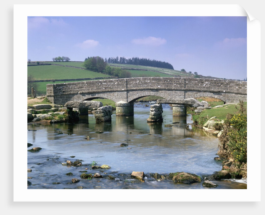 Clapper Bridge, Devon by Anonymous