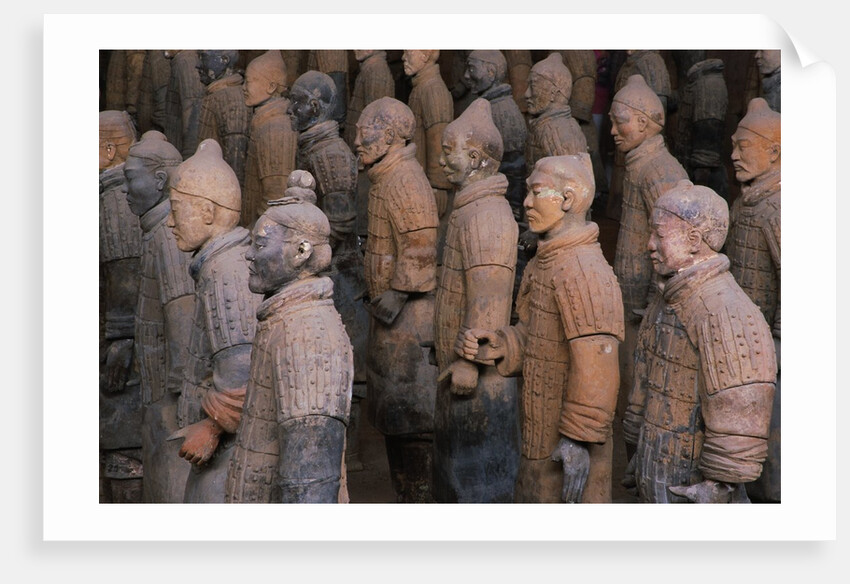 Terracotta Warrior Statues at Xian, China by Anonymous
