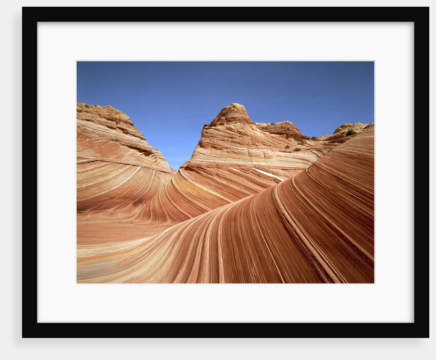 Sandstone Layers in the Arizona Desert by Anonymous