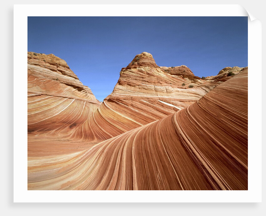 Sandstone Layers in the Arizona Desert by Anonymous