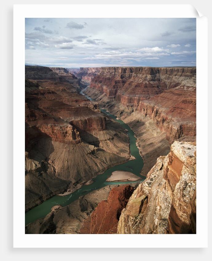 Colorado River Flowing Through Marble Canyon by Anonymous
