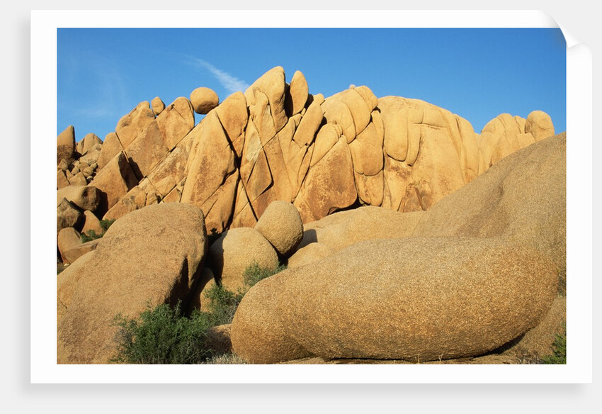 Weathered Granite Boulders by Anonymous