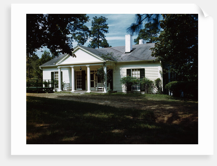 Exterior View of the Little White House by Anonymous