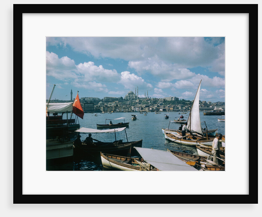Istanbul Harbor by Anonymous