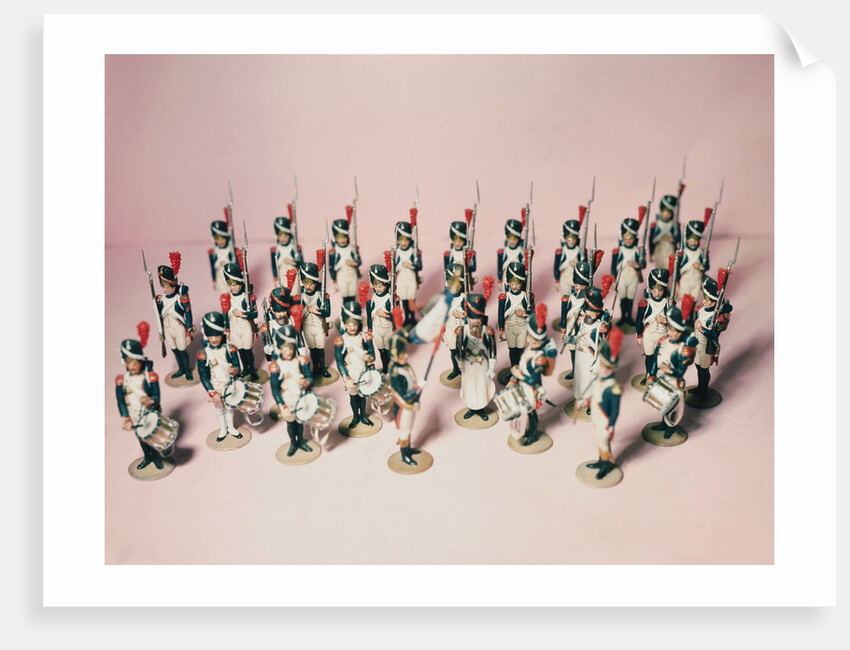 French Toy Soldier Figurines by Anonymous