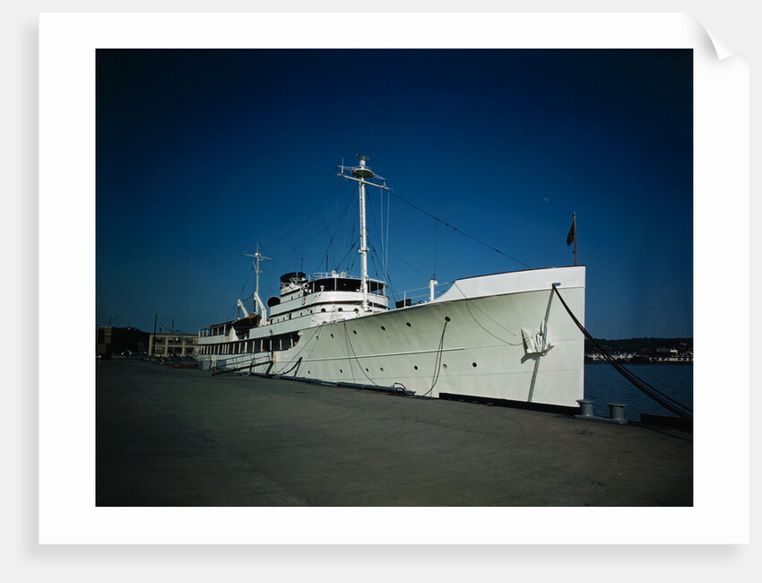 Exterior View of U.S.S. Williamsburg by Anonymous