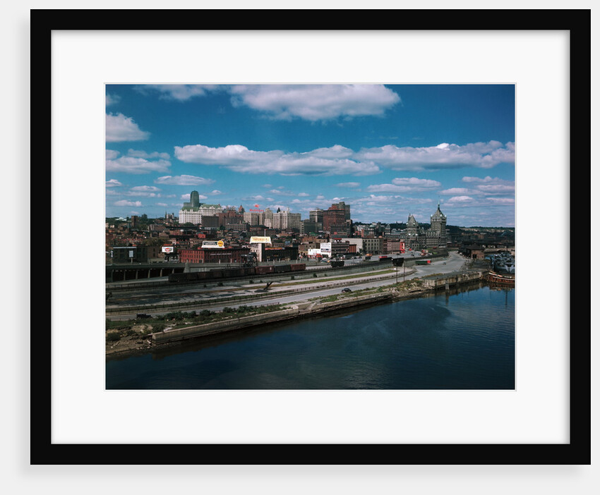 Albany New York Skyline by Anonymous