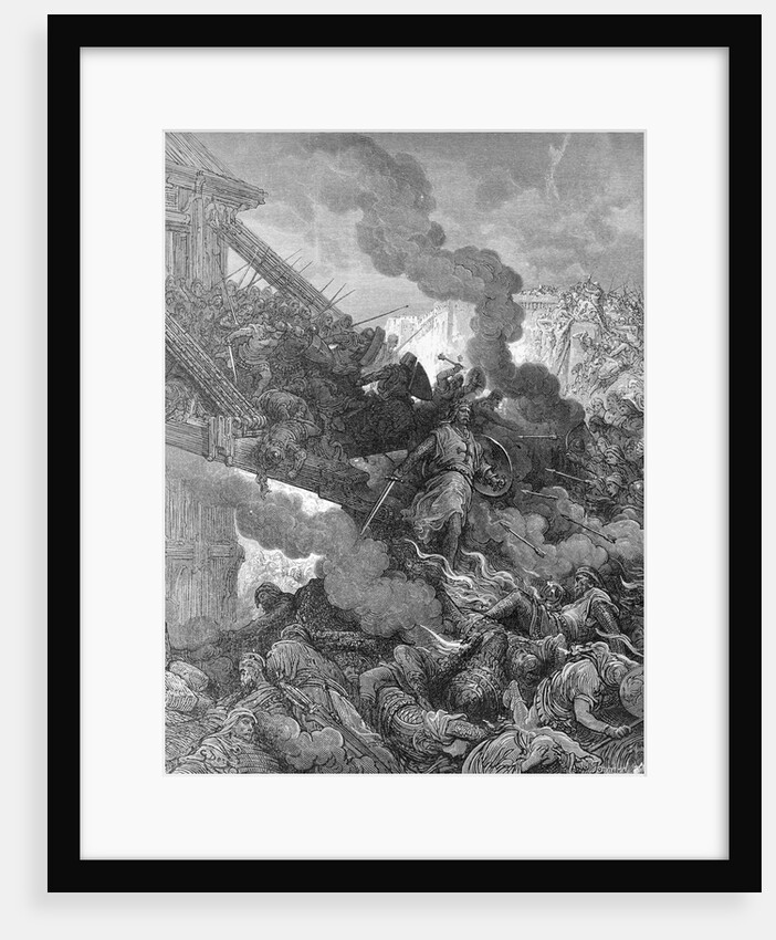 Godfrey Enters Jerusalem by Gustave Dore