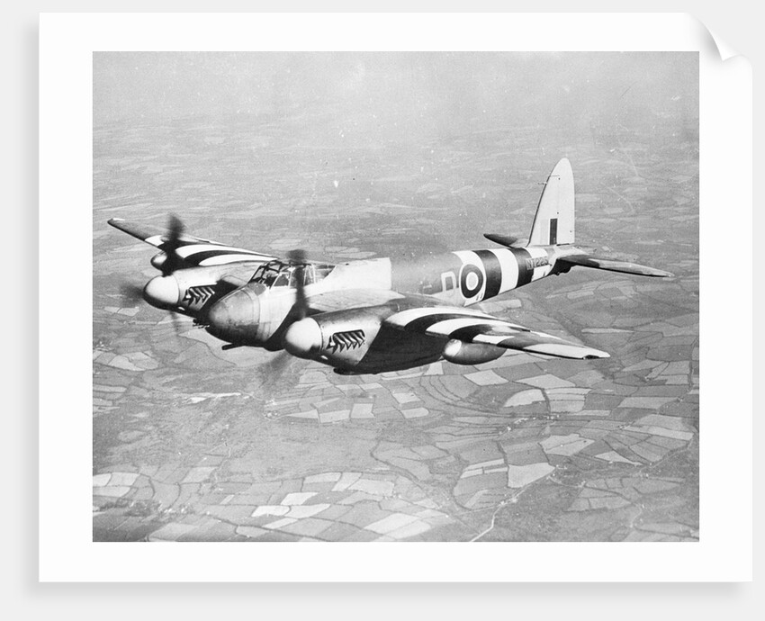 De Havilland Mosquito in Flight by Anonymous