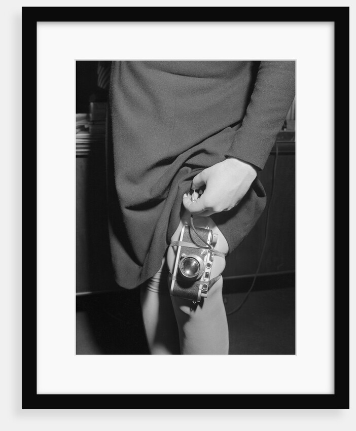 Leg-Mounted Spy Camera by Anonymous