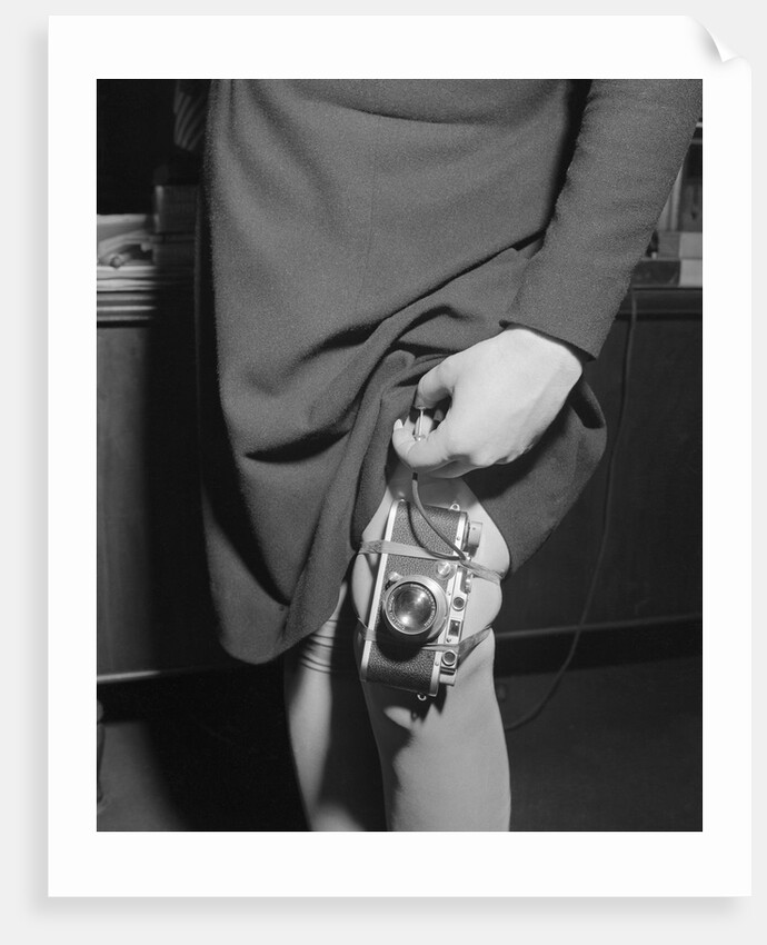 Leg-Mounted Spy Camera by Anonymous