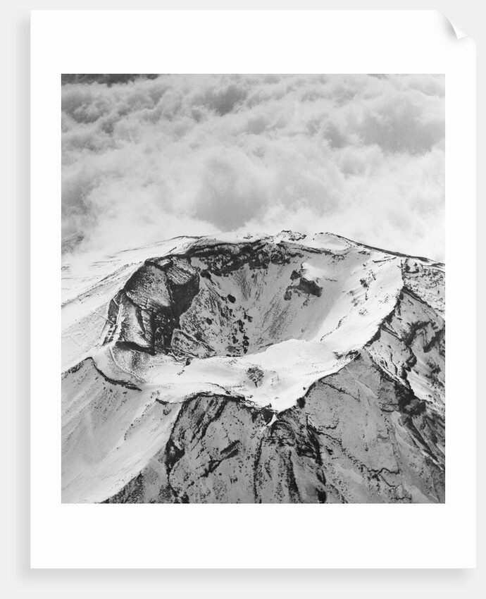 Top View of Mount Fuji by Anonymous