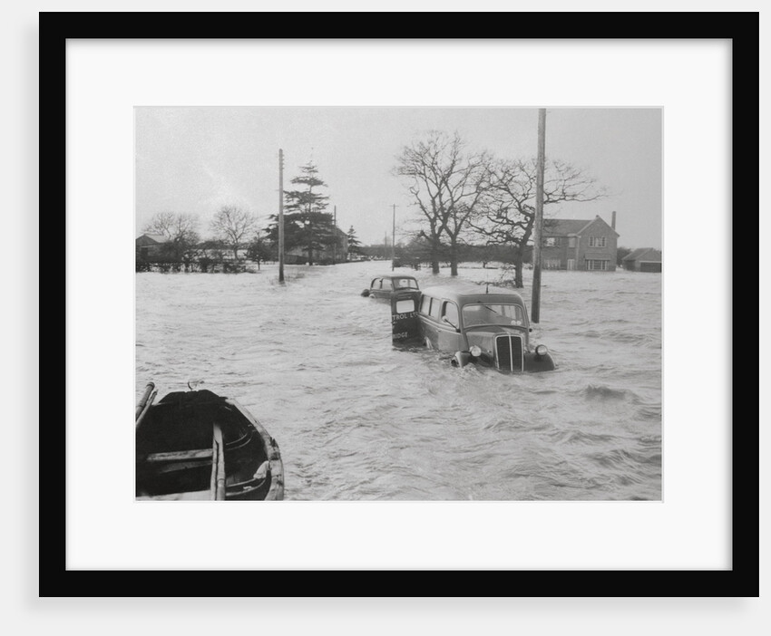 Vehicles Abandoned in Floods by Anonymous