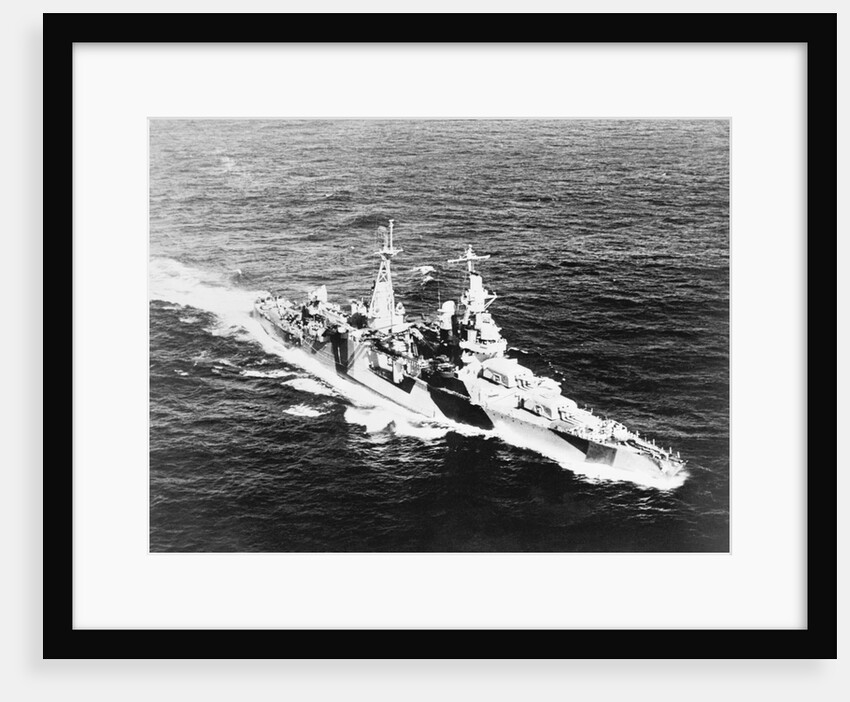 USS Indianapolis at Sea by Anonymous