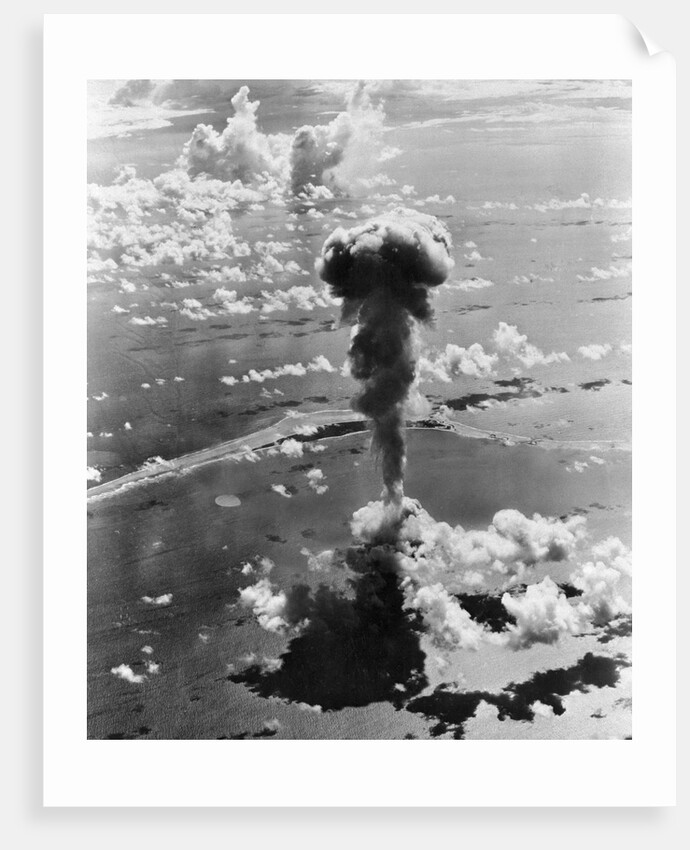 NuclearTest Blast on Bikini Atoll by Anonymous
