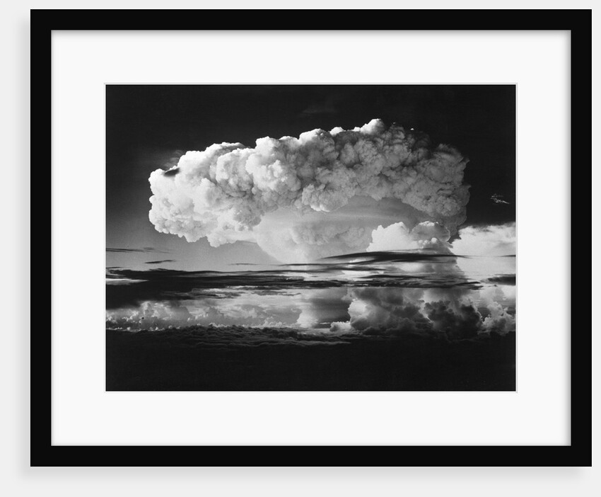 Mushroom Cloud from Nuclear Testing in the Marshall Islands by Anonymous