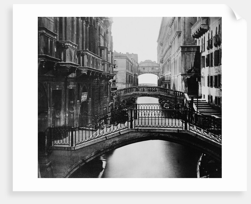 Distant View of Bridge of Sighs by Anonymous