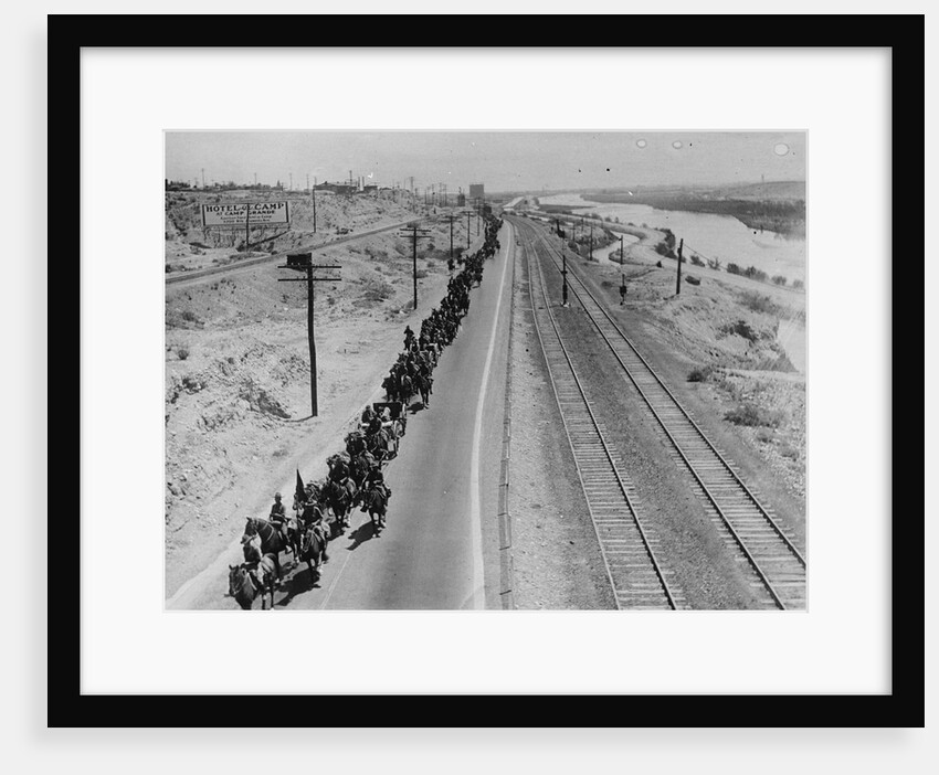 Cavalry Troops Protecting Border by Anonymous