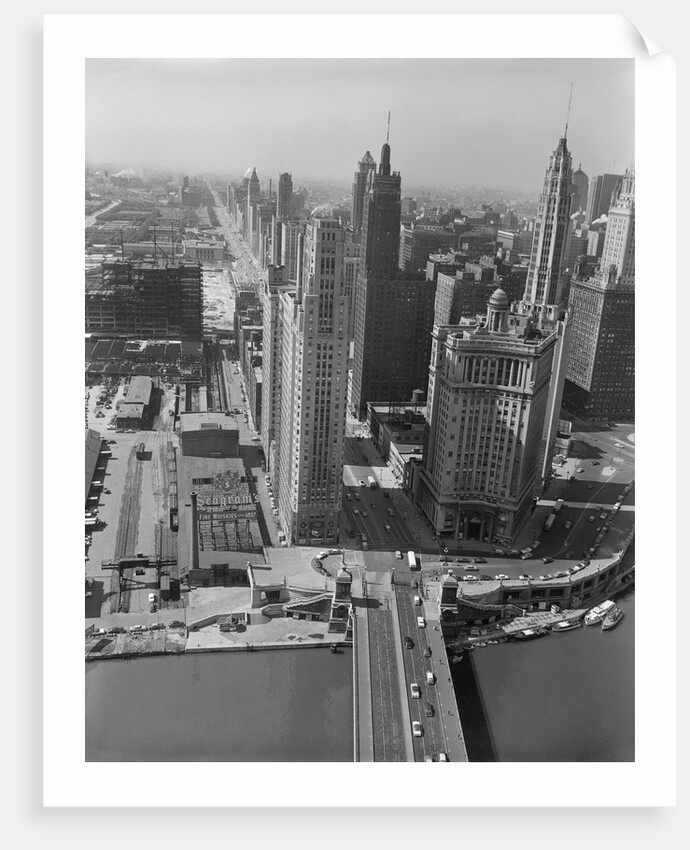 Aerial View of Michigan Avenue by Anonymous
