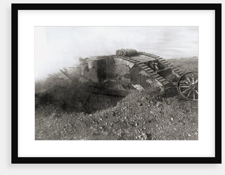 British WWI Tank by Anonymous