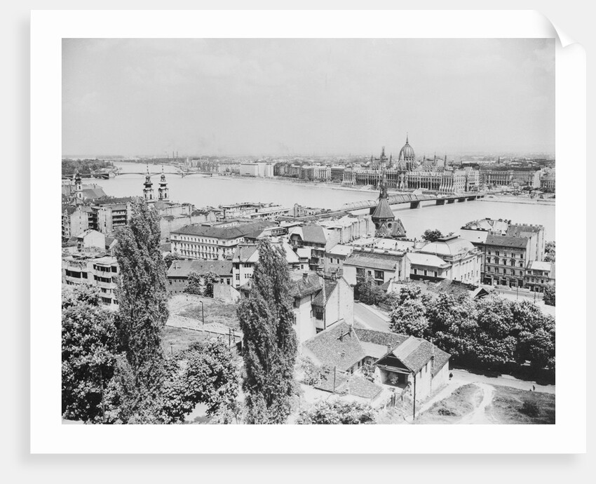 View Parliament House in Hungary by Anonymous