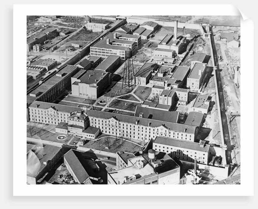 Aerial View of Ohio Penitentiary by Anonymous