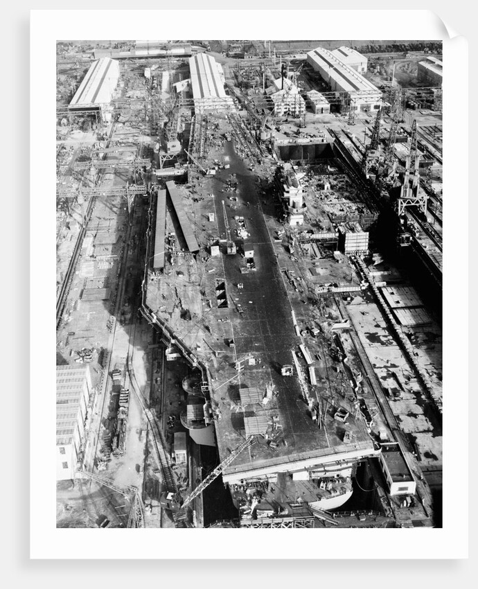 Constructing USS Forrestal by Anonymous