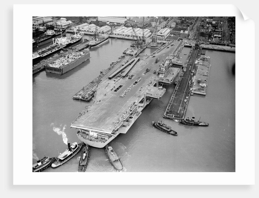 Largest Aircraft Carrier USS Forrestal by Anonymous