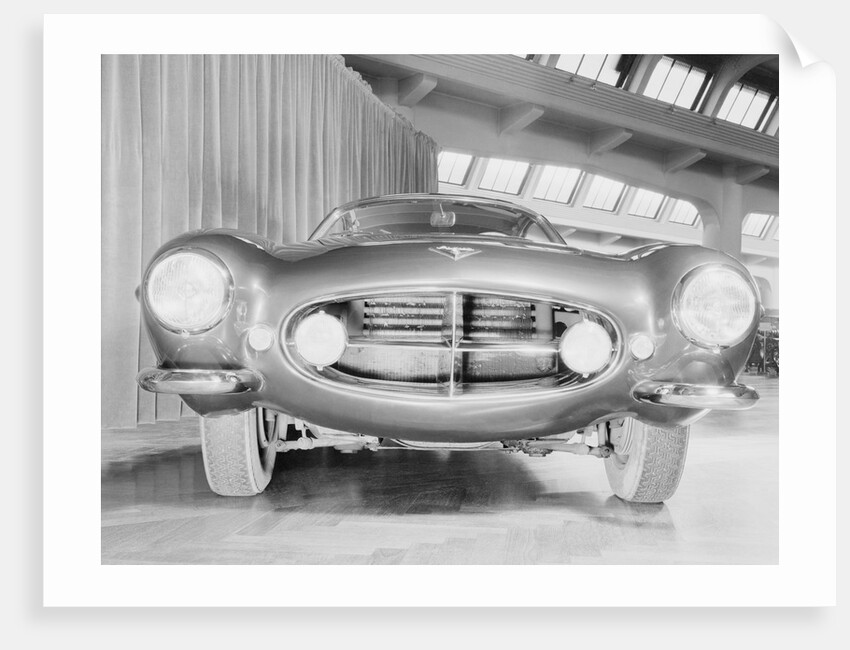 Front Profile of Italian Fiat V-8 by Anonymous