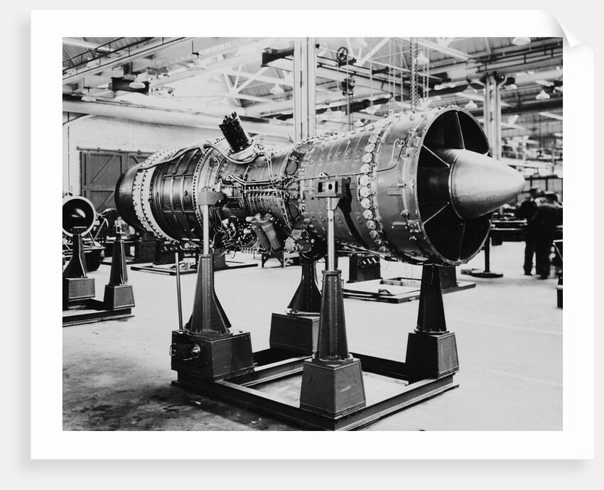 Turbojet Engine for Britain's Avro Vulcan Bomber by Anonymous