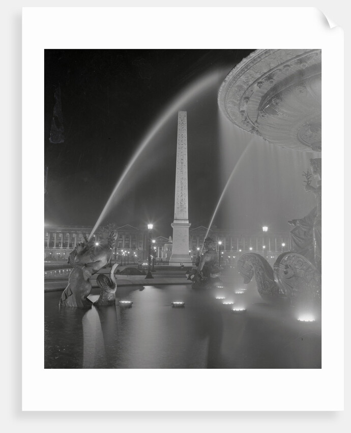Place de la Concorde by Anonymous