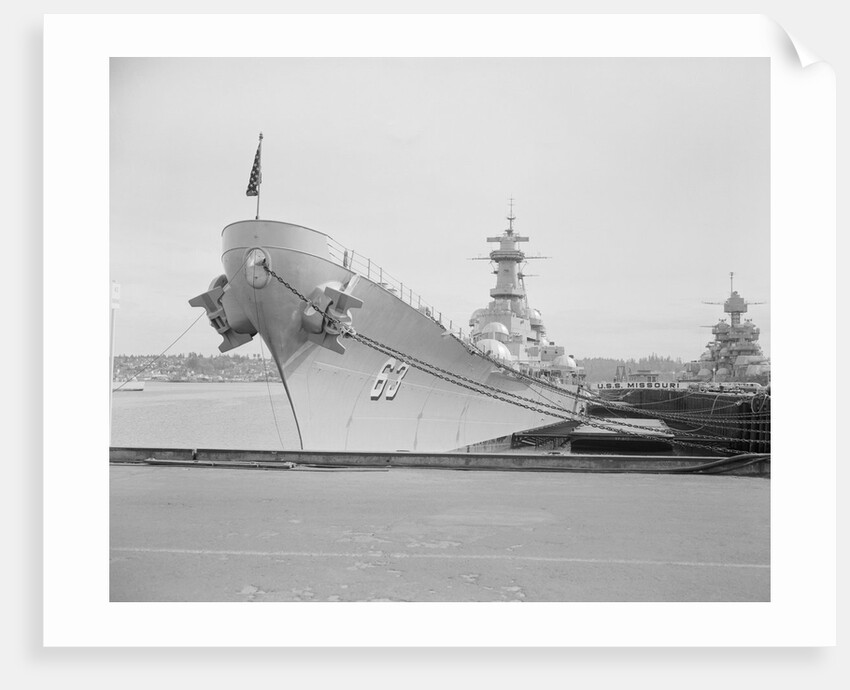 USS Missouri by Anonymous