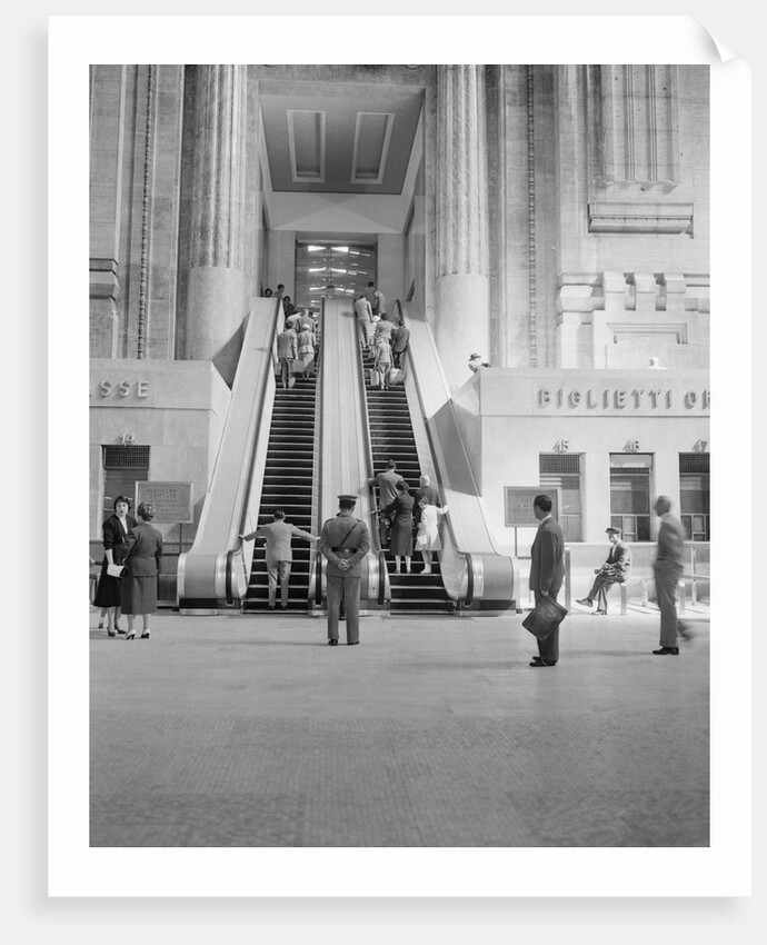 Milan's Central Railway Station by Anonymous