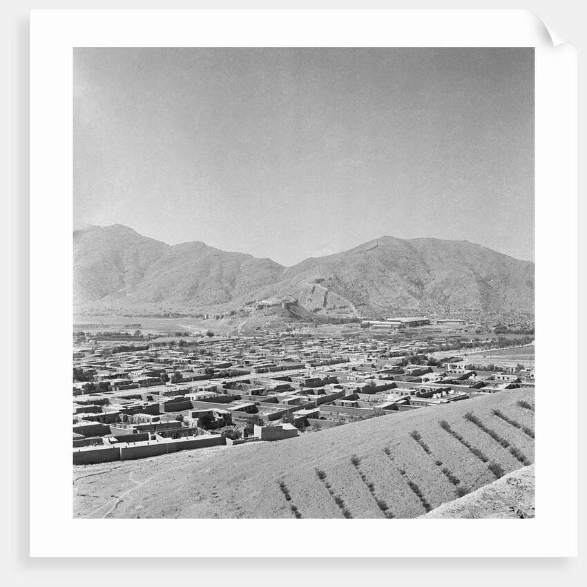 Aerial View of Villages of Kabul by Anonymous