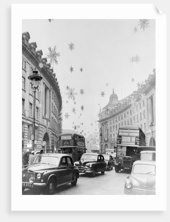 Christmas Time on Regent Street by Anonymous