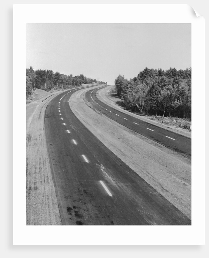 Aerial View of Maine Turnpike by Anonymous