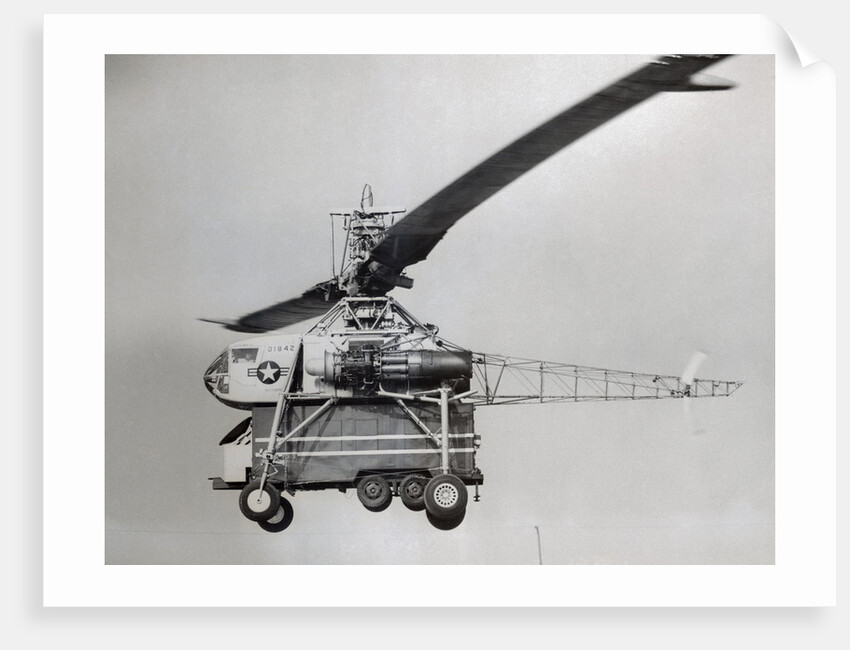 The XH-17 Helicopter in Flight by Anonymous