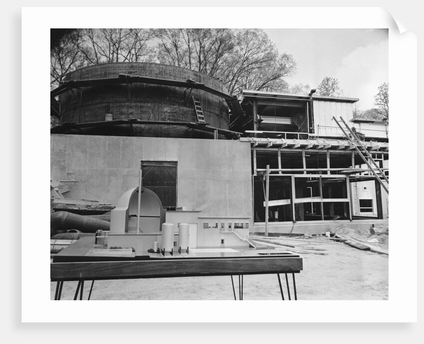 View of Nuclear Power Plant Being Constructed by Anonymous