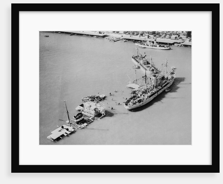 Navy Salvage Vessel by Anonymous