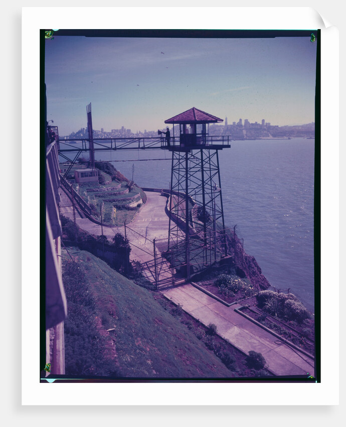 Alcatraz Prison from Guard Tower by Anonymous