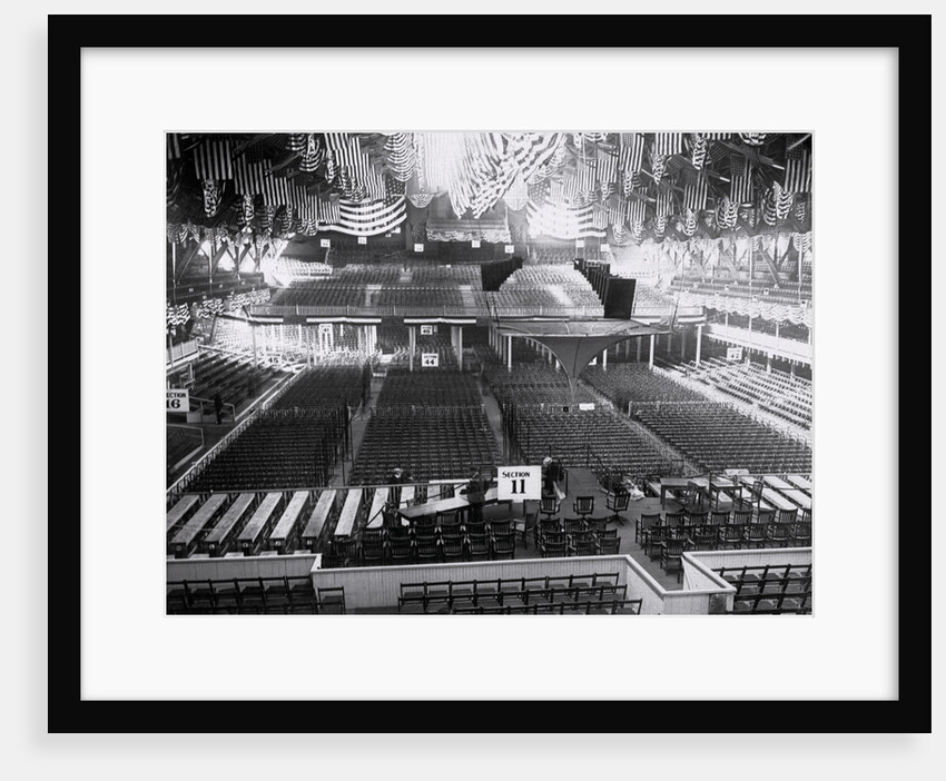 Vacant Republican Convention Hall by Anonymous