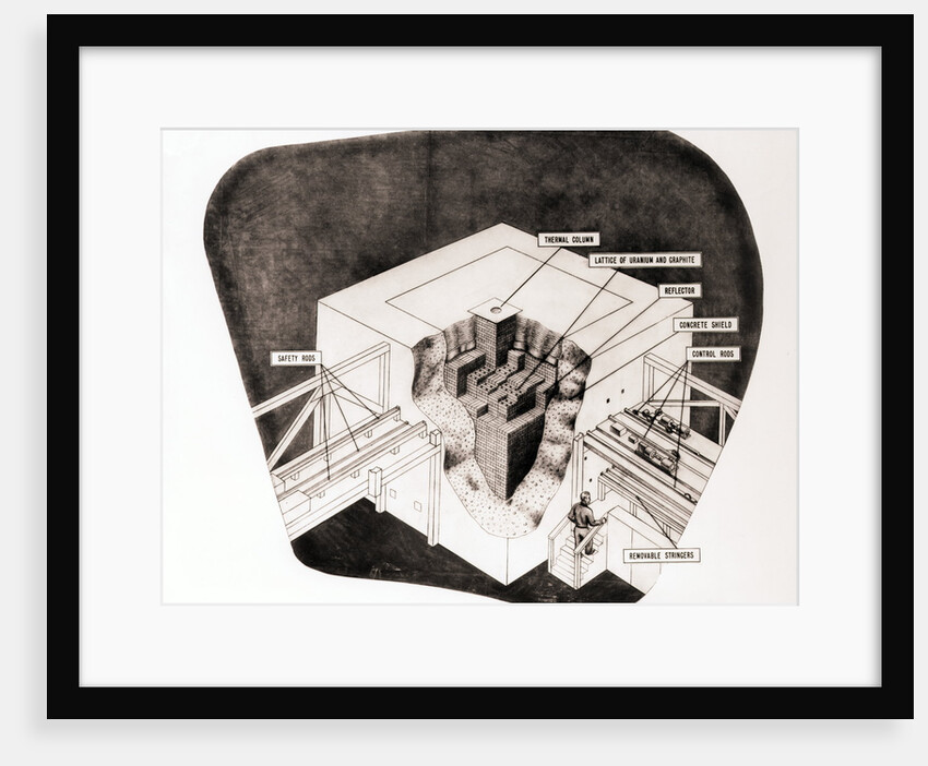 Cross Section of Nuclear Reactor by Anonymous