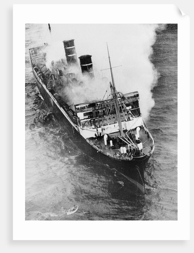 Smoke Billowing Out from Morro Castle by Anonymous