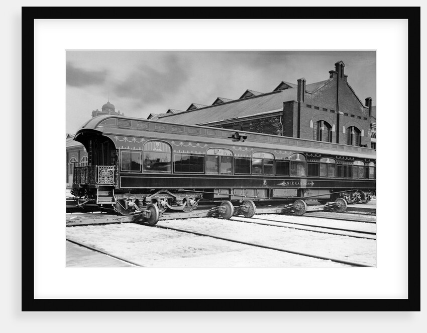 The Private Train Car Alexander by Anonymous