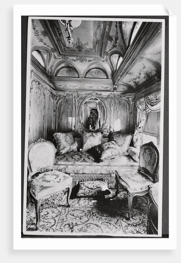 Stateroom Aboard Pullman Car by Anonymous